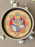 SUSHOBHAN THALI  - ASHTA VINAYAKA SET & GAJANANA (18.5 CM)