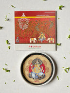 SUSHOBHAN THALI  - ASHTA VINAYAKA SET & GAJANANA (18.5 CM)