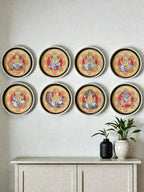 SUSHOBHAN THALI  - ASHTA VINAYAKA SET - Set of 8 (25 cm)