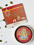 SUSHOBHAN THALI - Trimukhi Ganesha (25 cm)