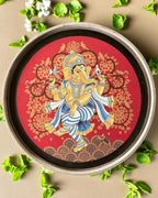 SUSHOBHAN THALI - Dancing Ganesha (25 cm)