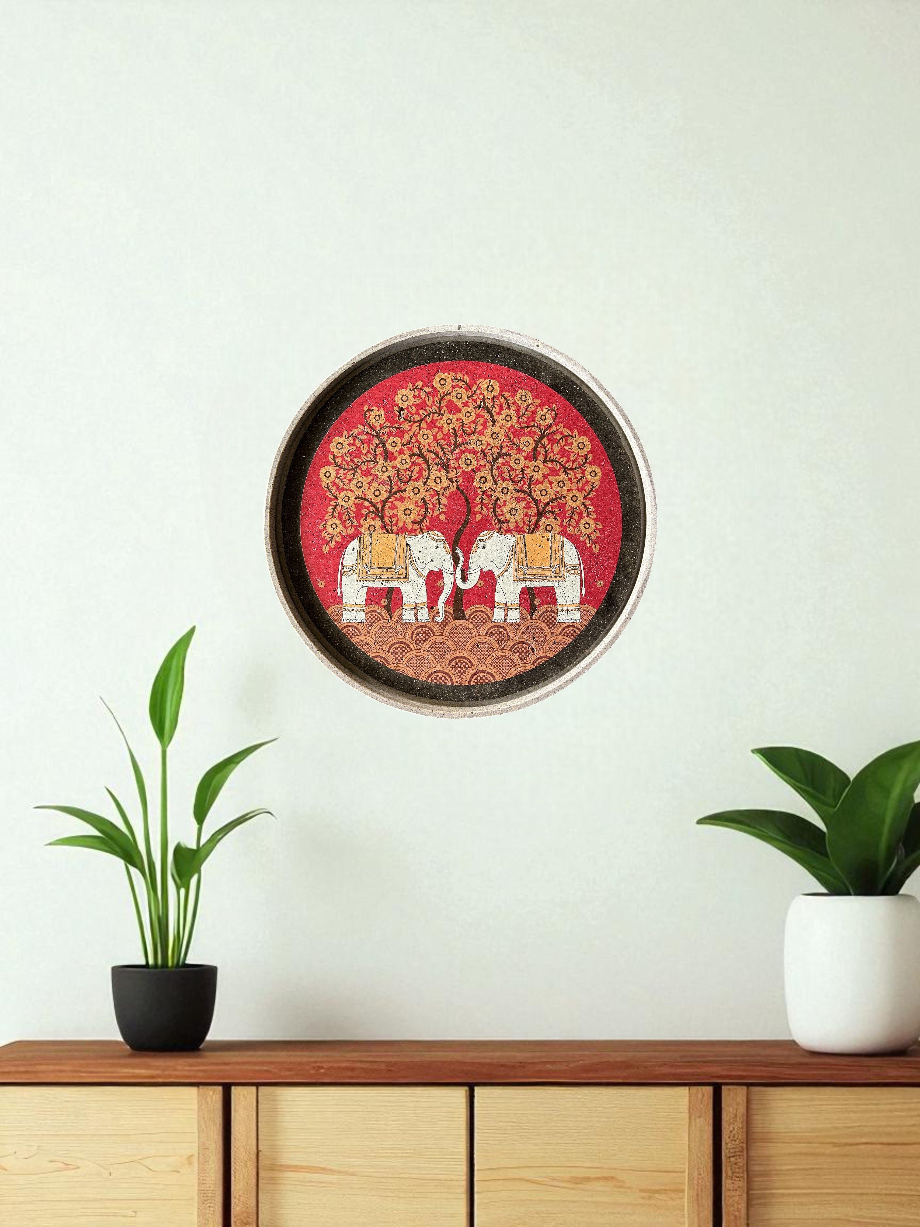 SUSHOBHAN THALI - Elephant Motif (25 cm)