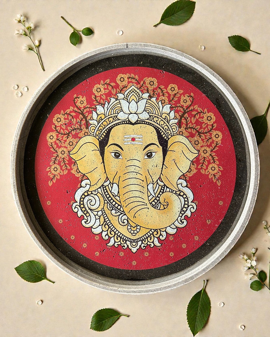 SUSHOBHAN THALI - Gajanana (18.5 cm)