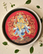 SUSHOBHAN THALI - Dancing Ganesha (18.5 cm)