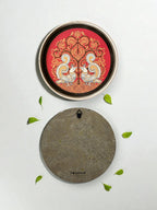 SUSHOBHAN THALI - Peacock Motif (18.5 cm)