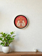 SUSHOBHAN THALI - Peacock Motif (18.5 cm)