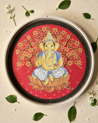 SUSHOBHAN THALI - Blessing by Ganesha (18.5 cm )