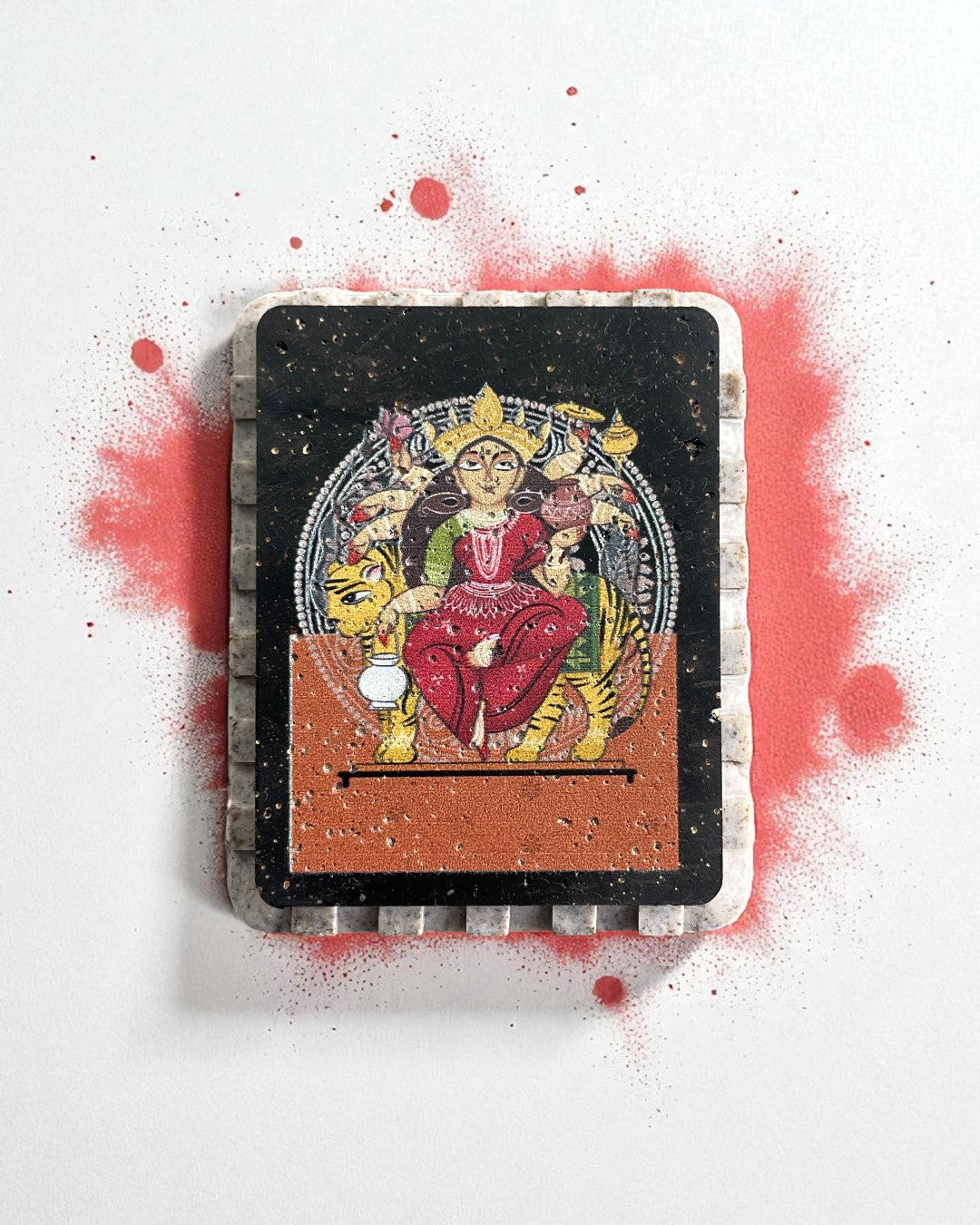 NAVDURGA AASTHA MAGNET SET (Rectangle)