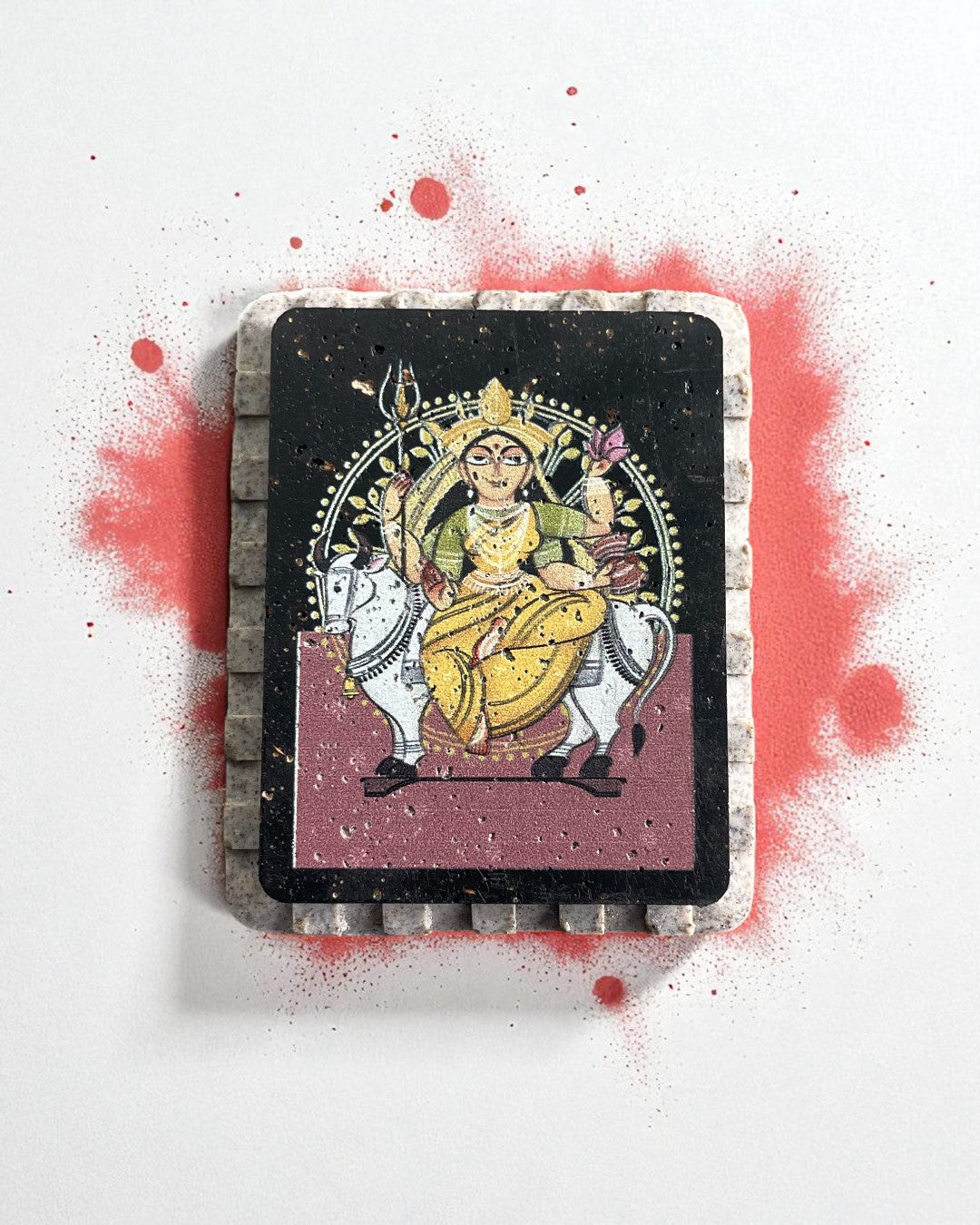 NAVDURGA AASTHA MAGNET SET (Rectangle)