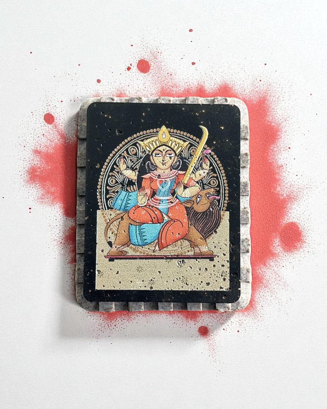 NAVDURGA AASTHA MAGNET SET (Rectangle)