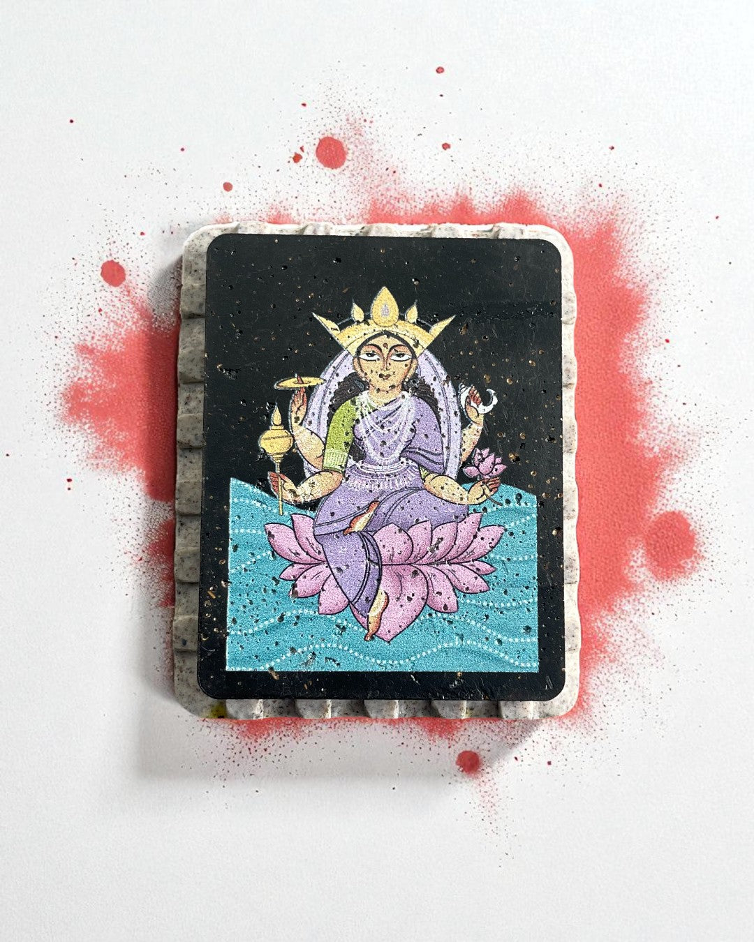 NAVDURGA AASTHA MAGNET SET (Rectangle)