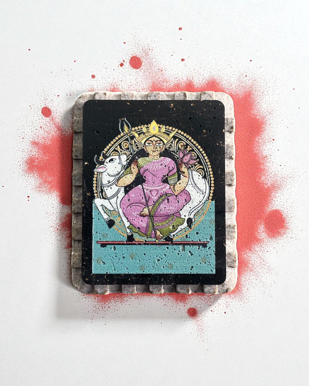 NAVDURGA AASTHA MAGNET SET (Rectangle)