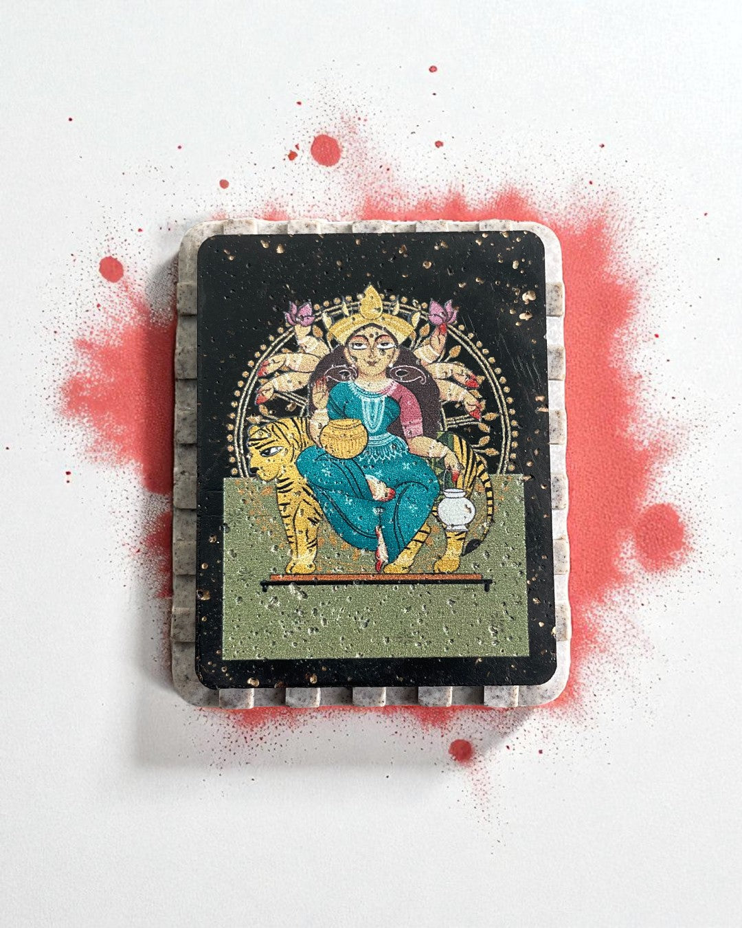 NAVDURGA AASTHA MAGNET SET (Rectangle)