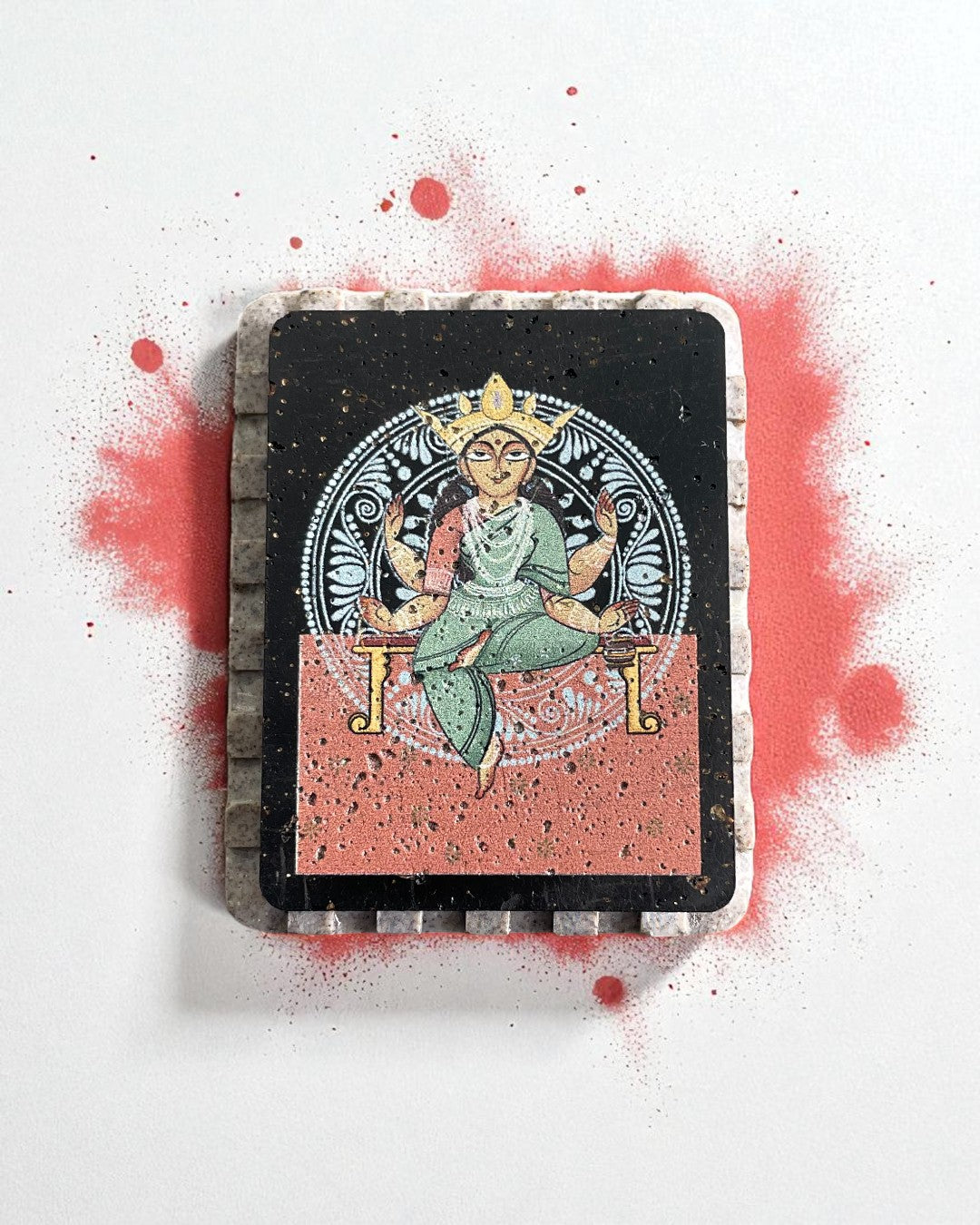 NAVDURGA AASTHA MAGNET SET (Rectangle)