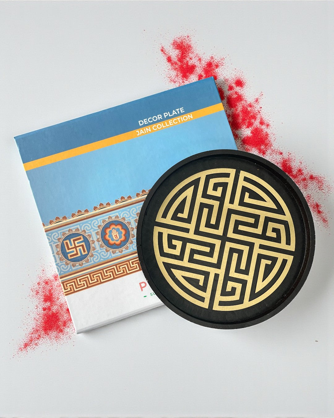 POOJA THALI - 18.5 cm