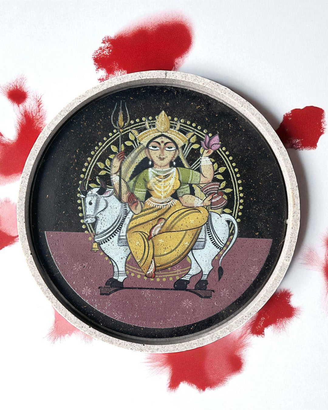 SUSHOBHAN THALI - NAVDURGA SET (25 cm)
