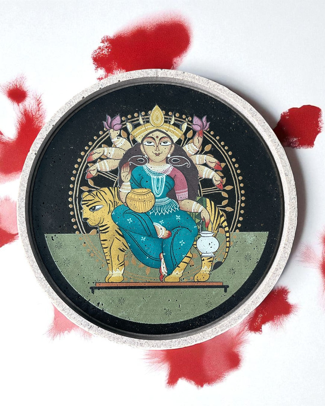 SUSHOBHAN THALI - NAVDURGA SET (25 cm)