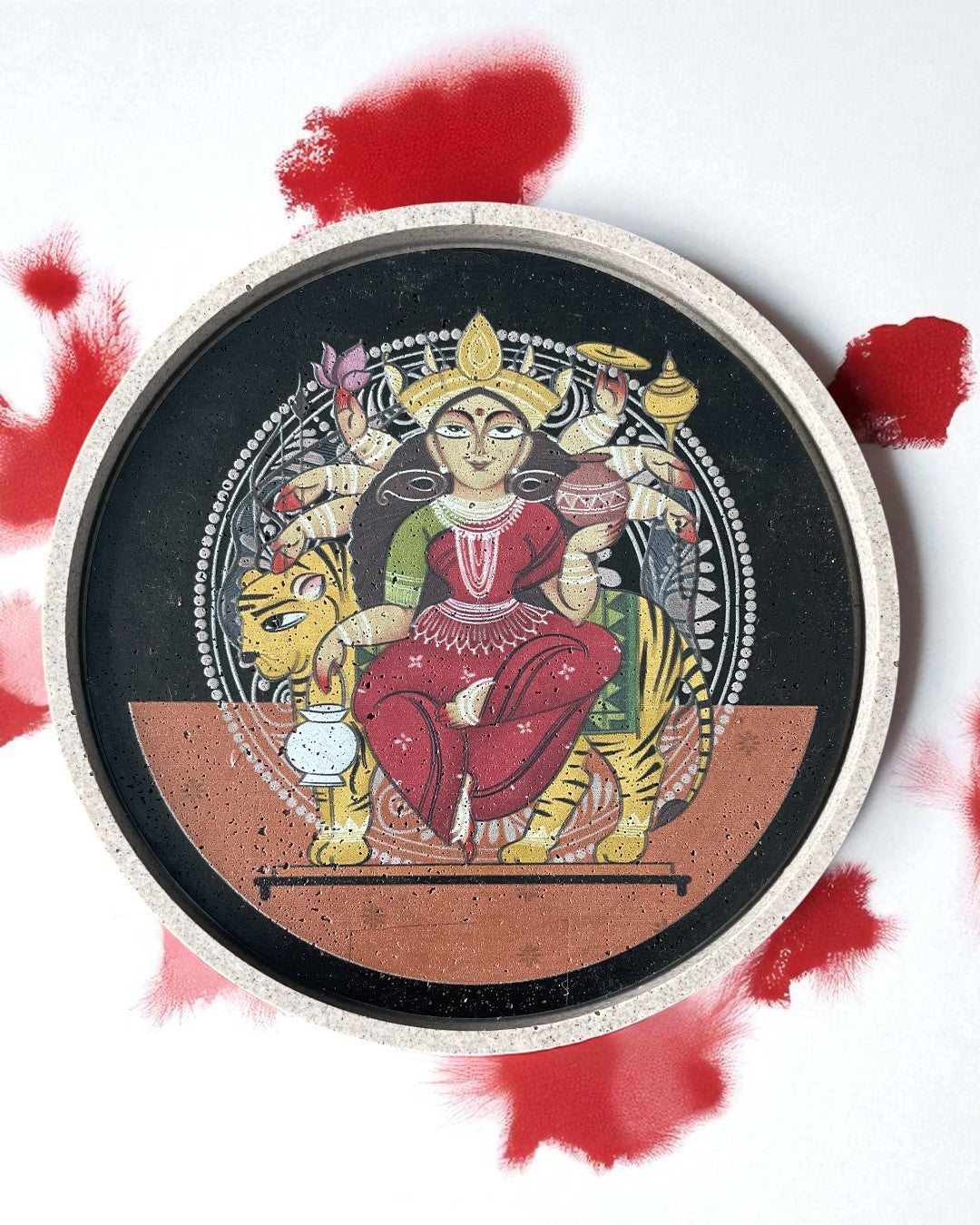 SUSHOBHAN THALI - NAVDURGA SET (25 cm)