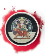 NAVDURGA (SET OF 9) -  DECOR PLATES - 18.5 cm