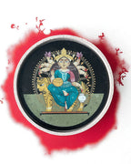 NAVDURGA (SET OF 9) -  DECOR PLATES - 18.5 cm
