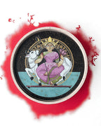 NAVDURGA (SET OF 9) -  DECOR PLATES - 18.5 cm