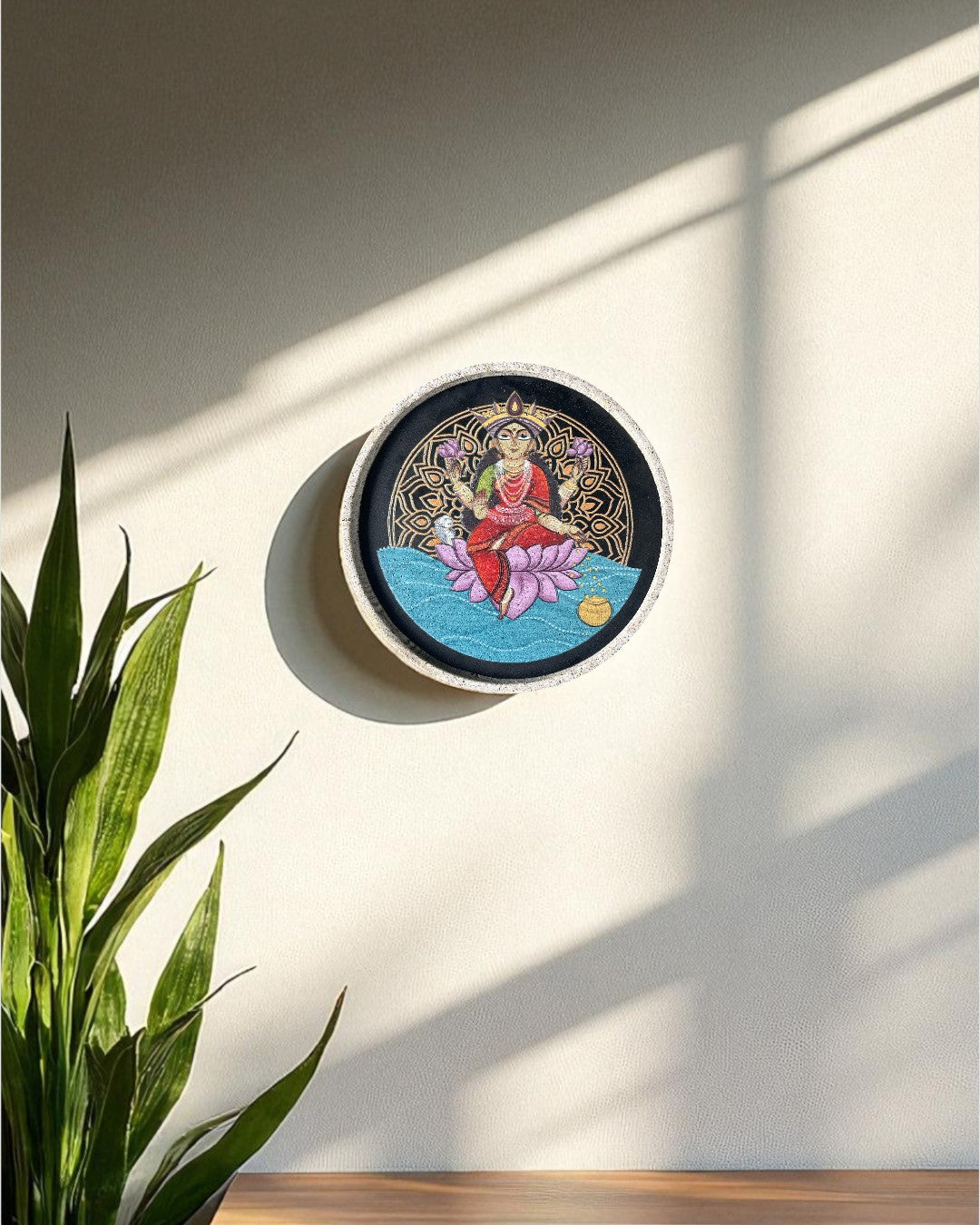 SUSHOBHAN THALI - LAKSHMI (18.5 cm)