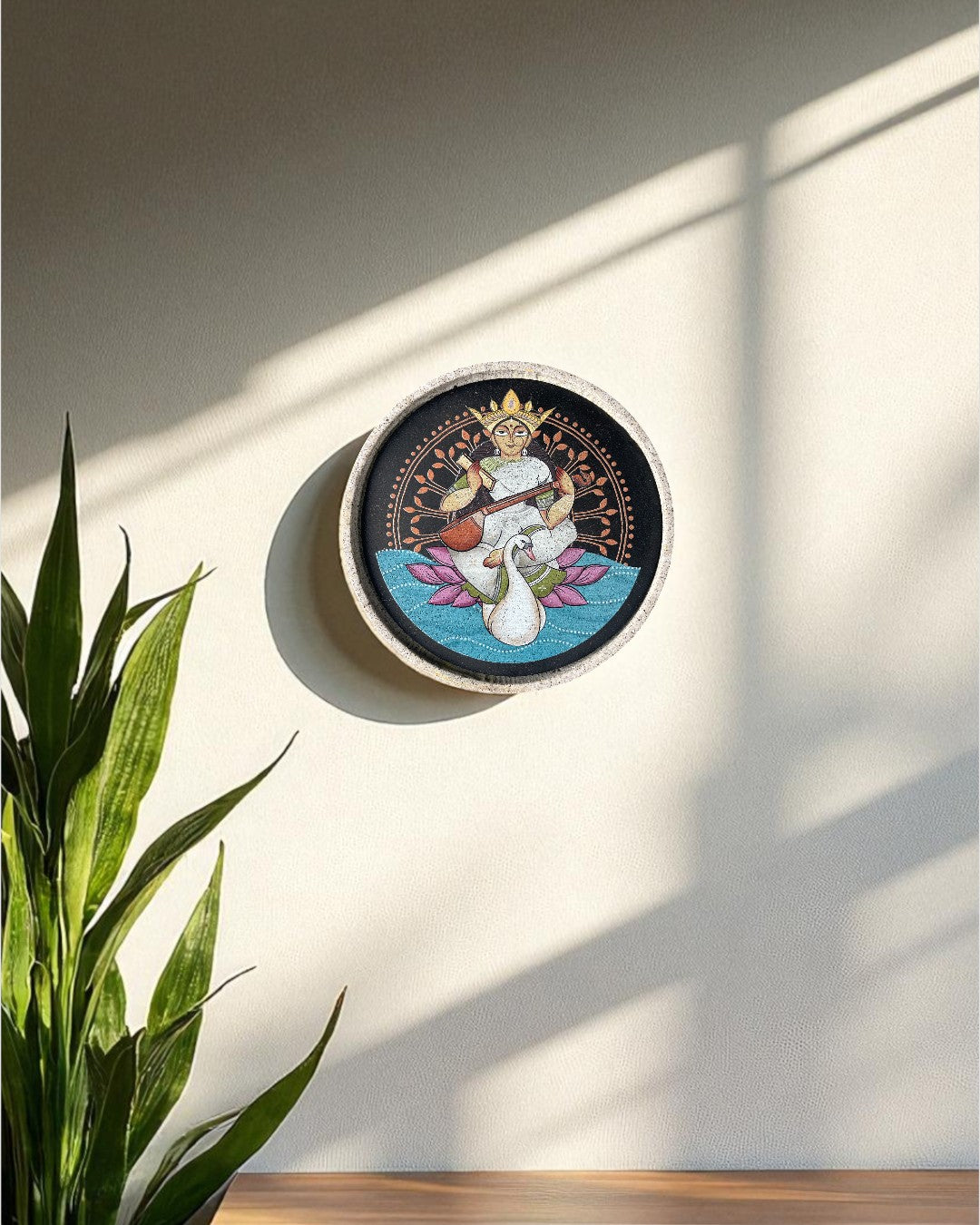 SUSHOBHAN THALI - SARASWATI (18.5 cm)