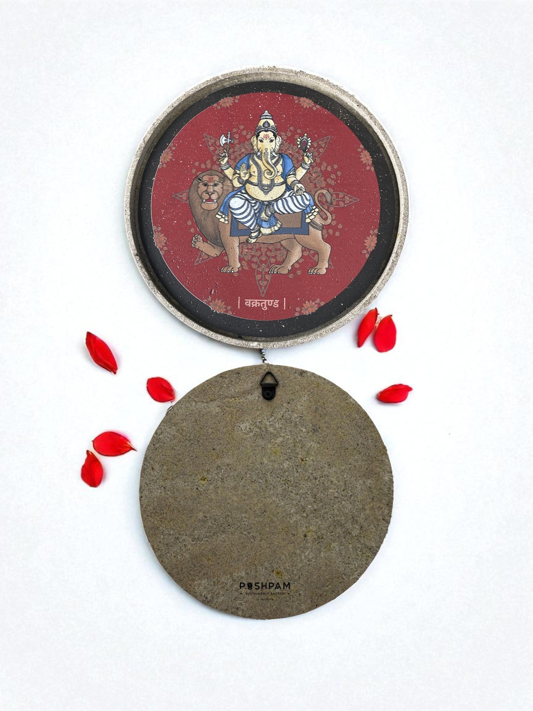 SUSHOBHAN THALI  - ASHTA VINAYAKA SET - Set of 8 (25 cm)