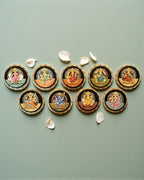 NAVDURGA  - AASTHA MAGNET SET (Circle)