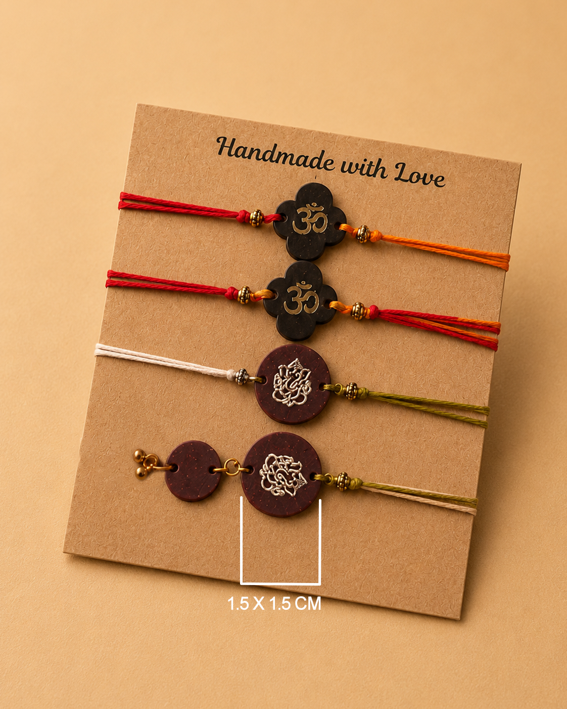 Eco Rakhi Combo Set of 2 B