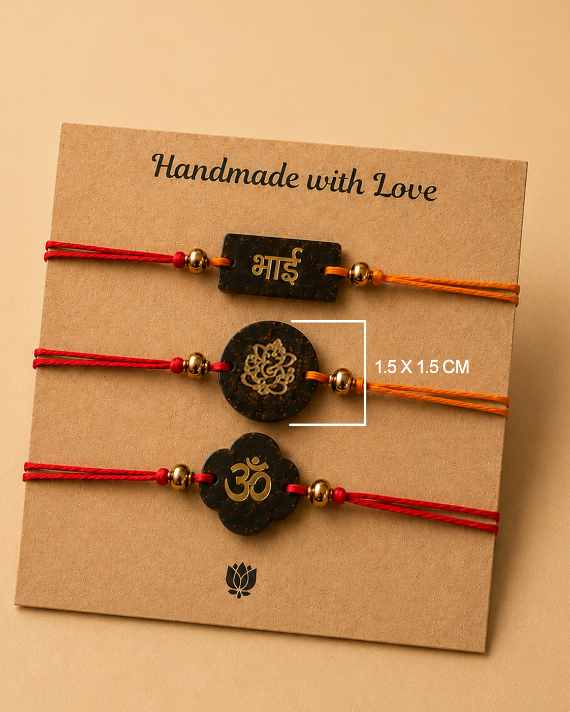 Eco Rakhi Combo Set of 3