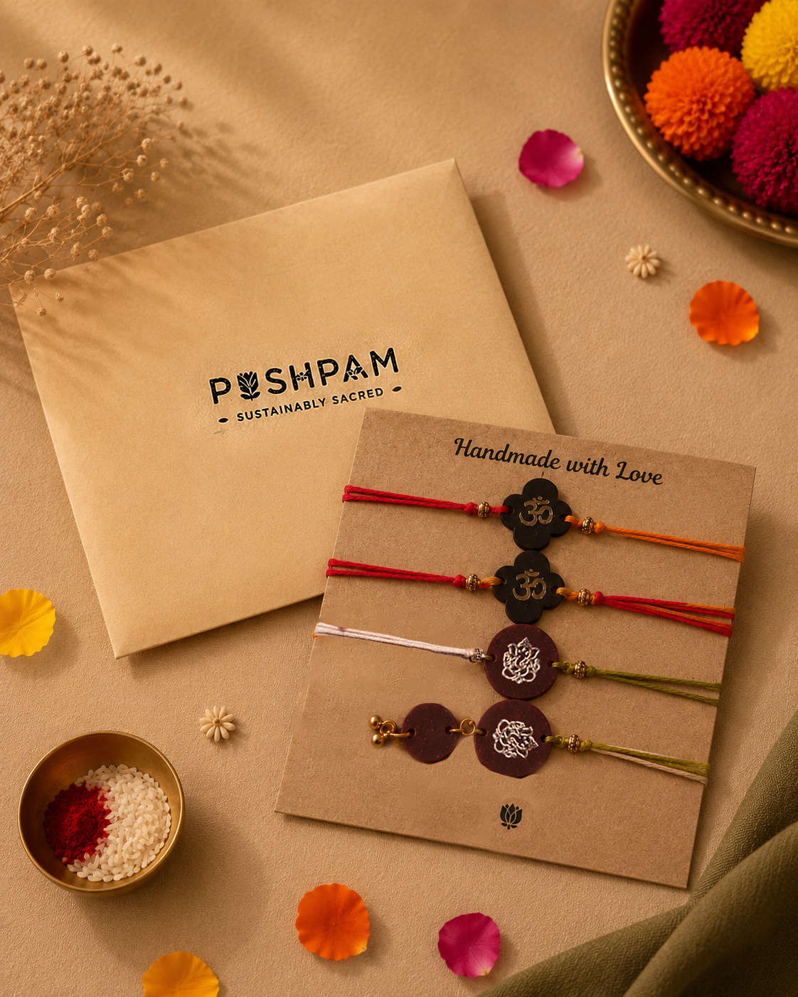 Eco Rakhi Combo Set of 2 B