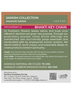 Mahavir Swami - Bhakti Key Chain - Ecofriendly keychain