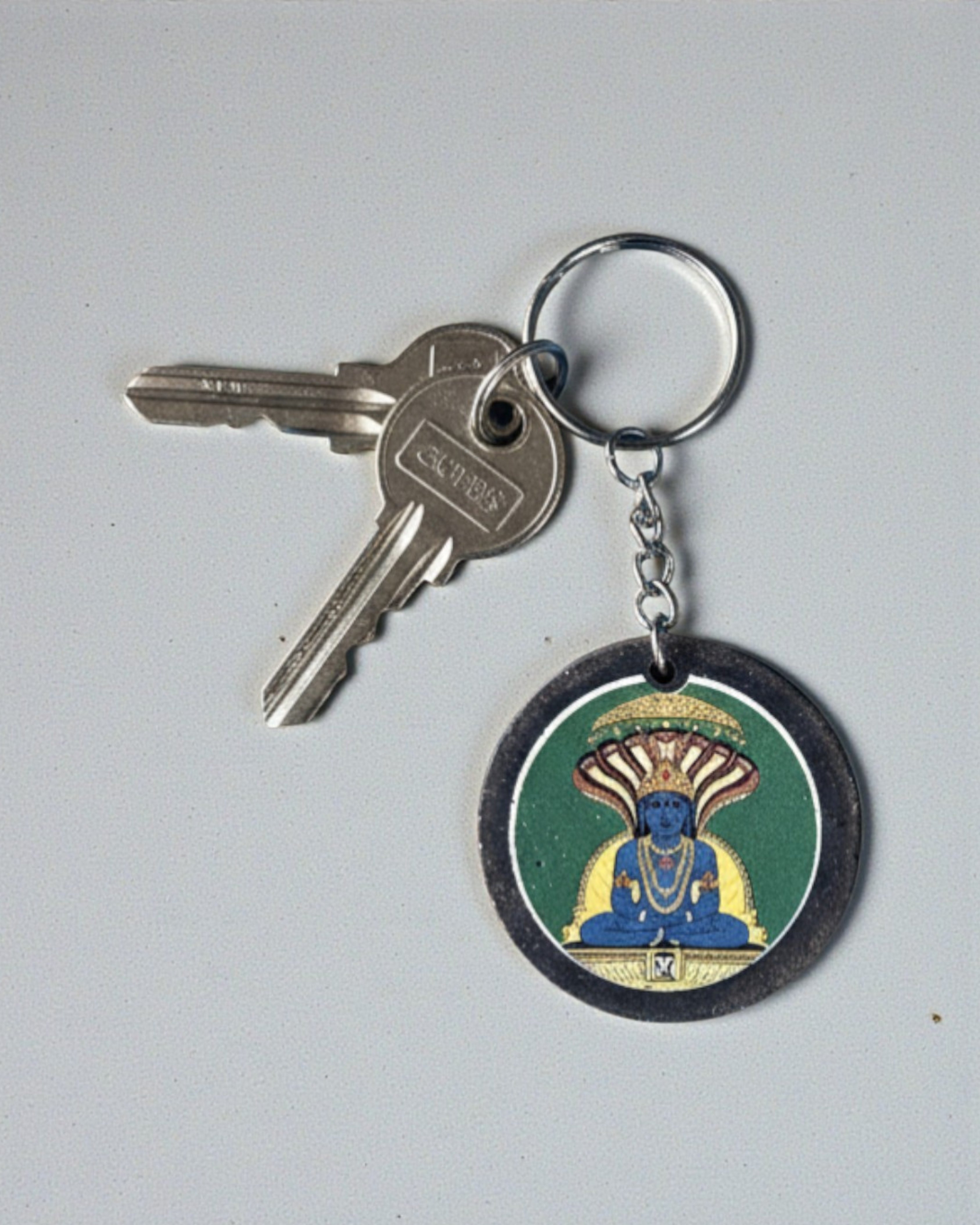 HANDMADE BHAKTI KEYCHAIN- BHAGWAN PARSHVANATH