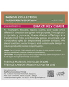 RECYCLED BHAKTI KEYCHAIN- BHAGWAN PARSHVANATH