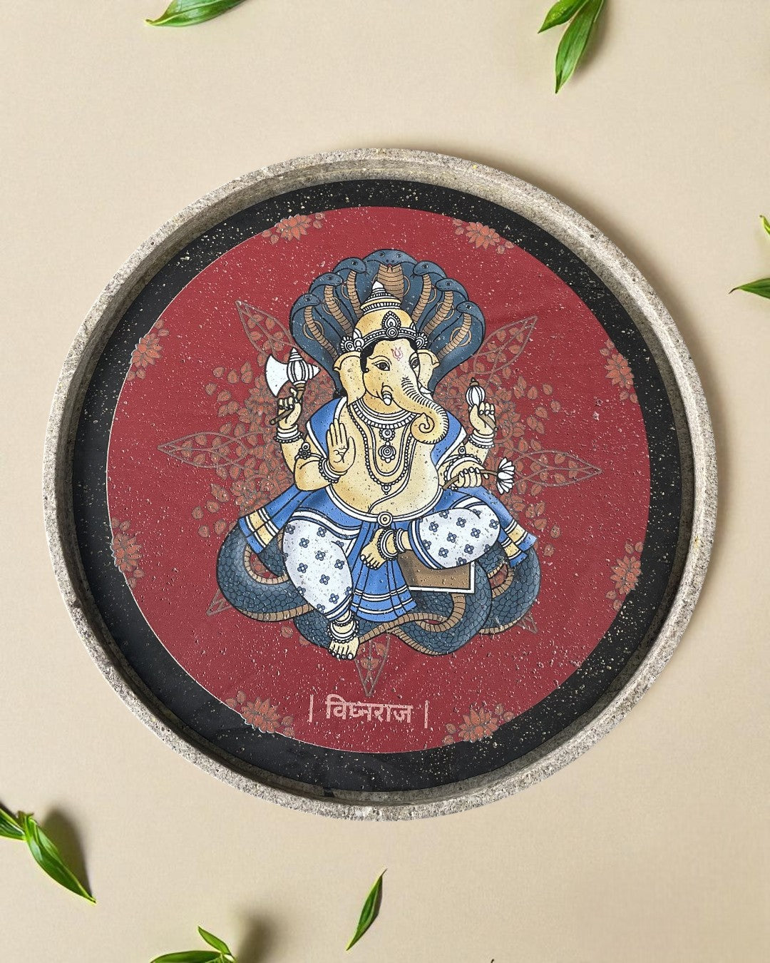 SUSHOBHAN THALI  - ASHTA VINAYAKA SET - Set of 8 (18.5 cm)