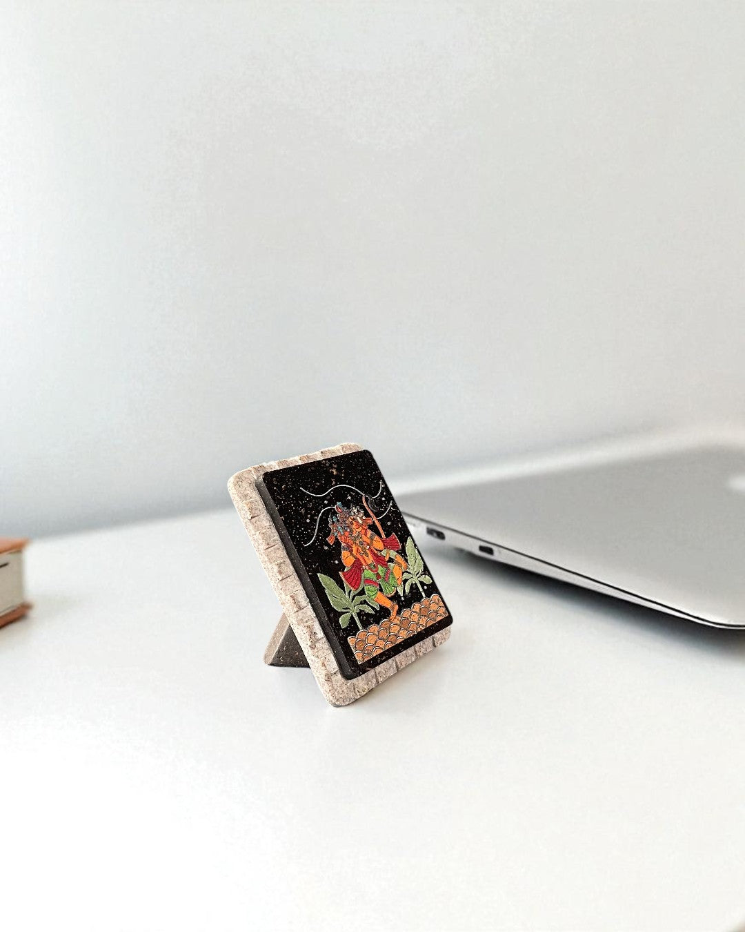 PRASAAD MUDRIKA - Hanumanji with Shri Ram and Lakshman (Rectangle)