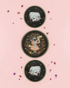 SUSHOBHAN THALI - Set of Purna Chhavi (25 cm) and Cows (18.5 cm)