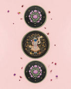 SUSHOBHAN THALI - Set of Purna Chhavi (25 cm) and Lotus (18.5 cm)