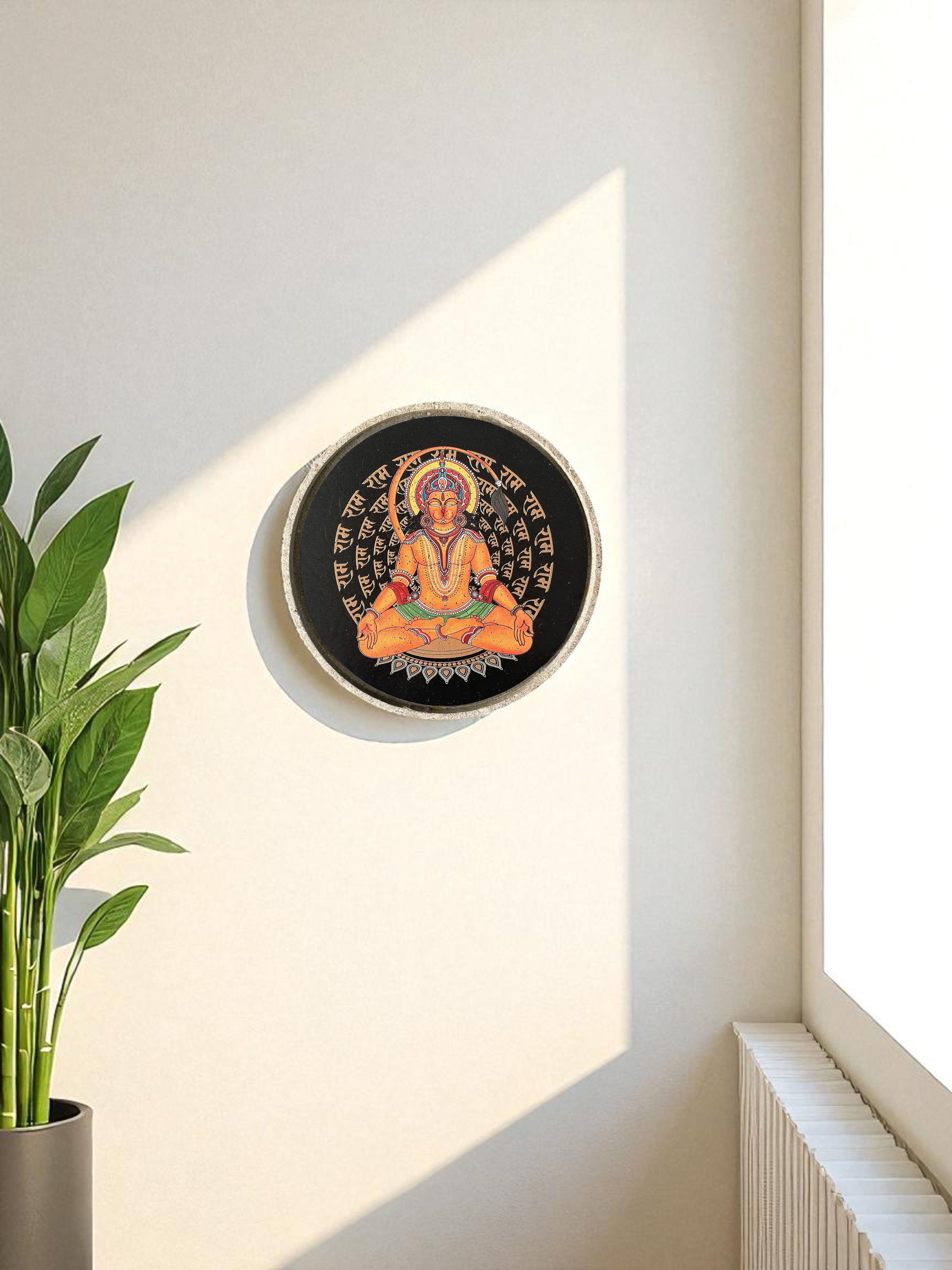 SUSHOBHAN THALI - Hanumanji Meditation posture (25 cm)