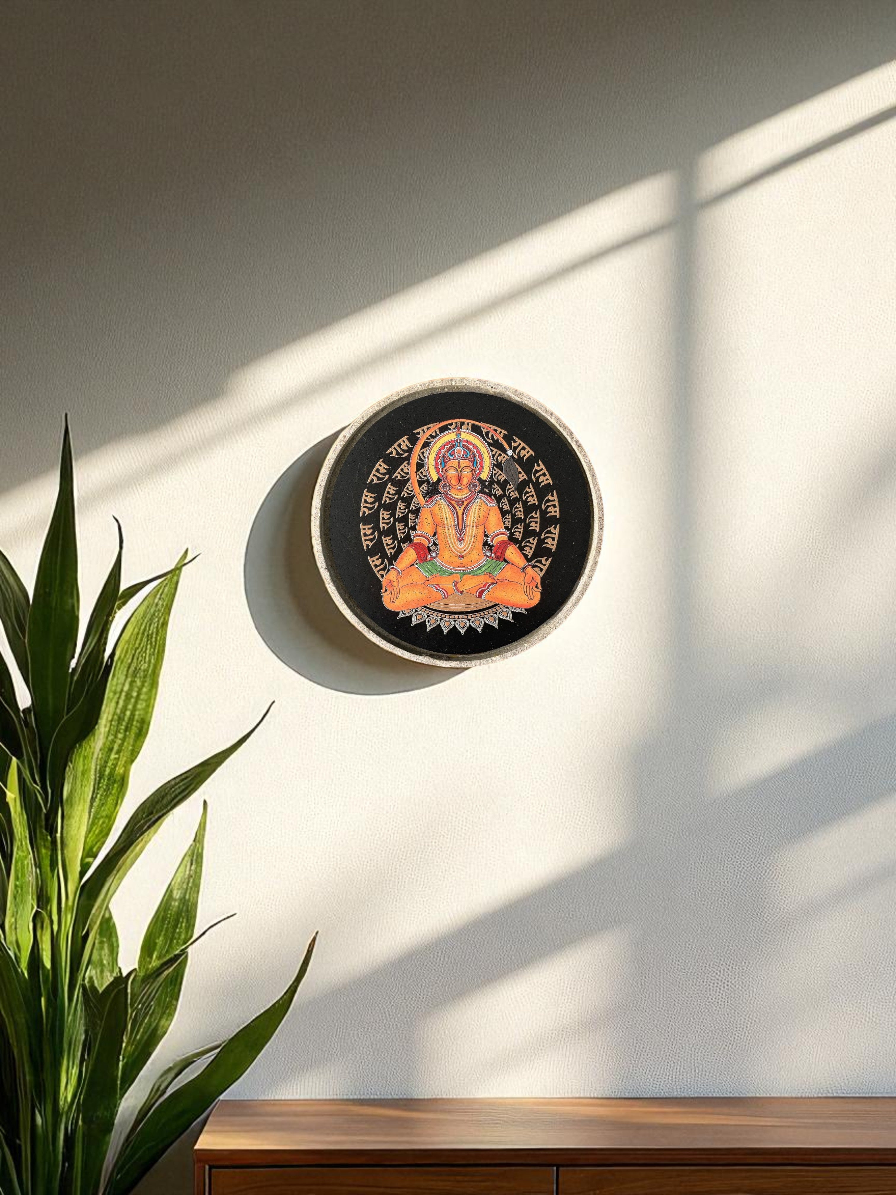 SUSHOBHAN THALI - Hanumanji Meditation posture (18.5 cm)