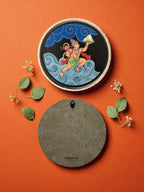 SUSHOBHAN THALI - Hanumanji with Mountain (18.5 cm)