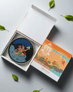 SUSHOBHAN THALI - Hanumanji with Mountain (25 cm)