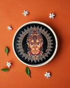 SUSHOBHAN THALI - Hanumanji Face (18.5 cm)
