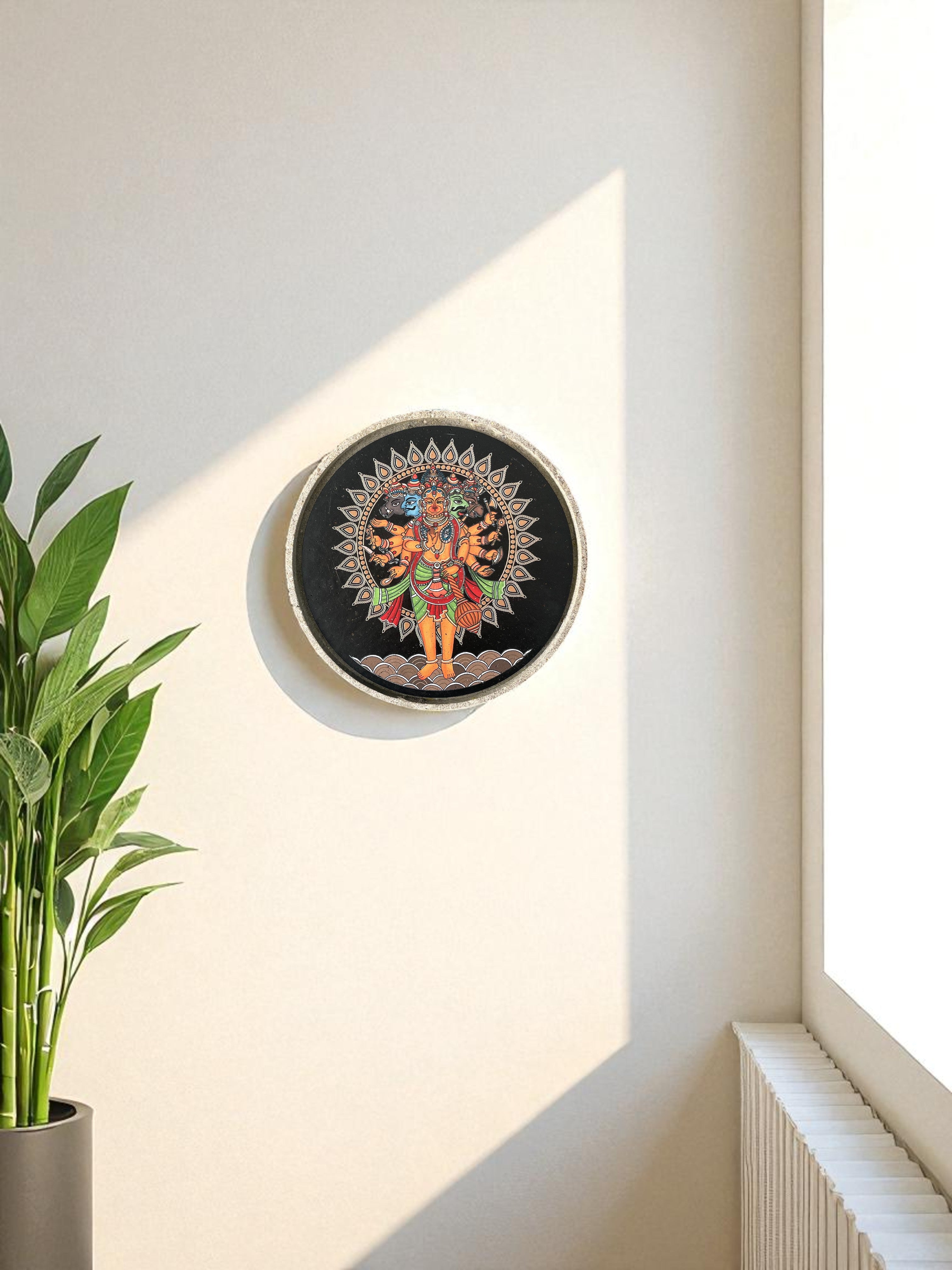 SUSHOBHAN THALI - Pancha Mukhi Hanuman (25 cm)