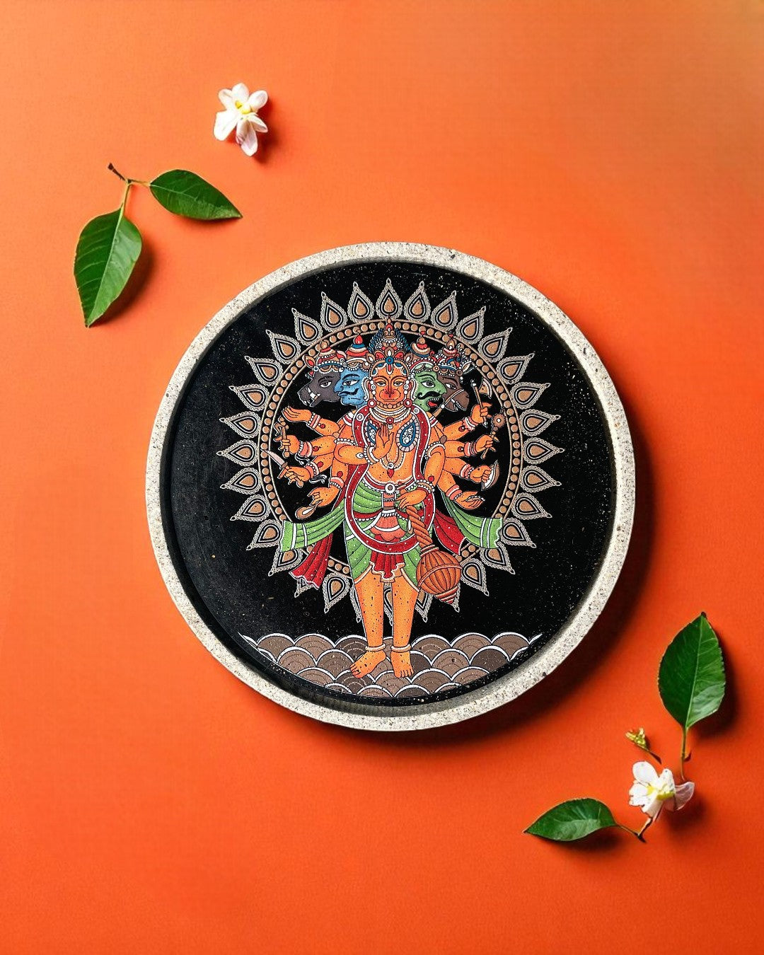 SUSHOBHAN THALI - Pancha Mukhi Hanuman (18.5 cm)