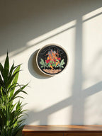 SUSHOBHAN THALI - Hanumanji with Shri Ram and Lakshman (18.5 cm)