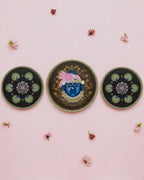 SUSHOBHAN THALI - Set of Mukharvind (25 cm) and Peacock (18.5 cm)