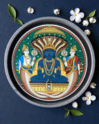 DECOR PLATE PARSHWANATH BHAGWAN - 18.5 cm