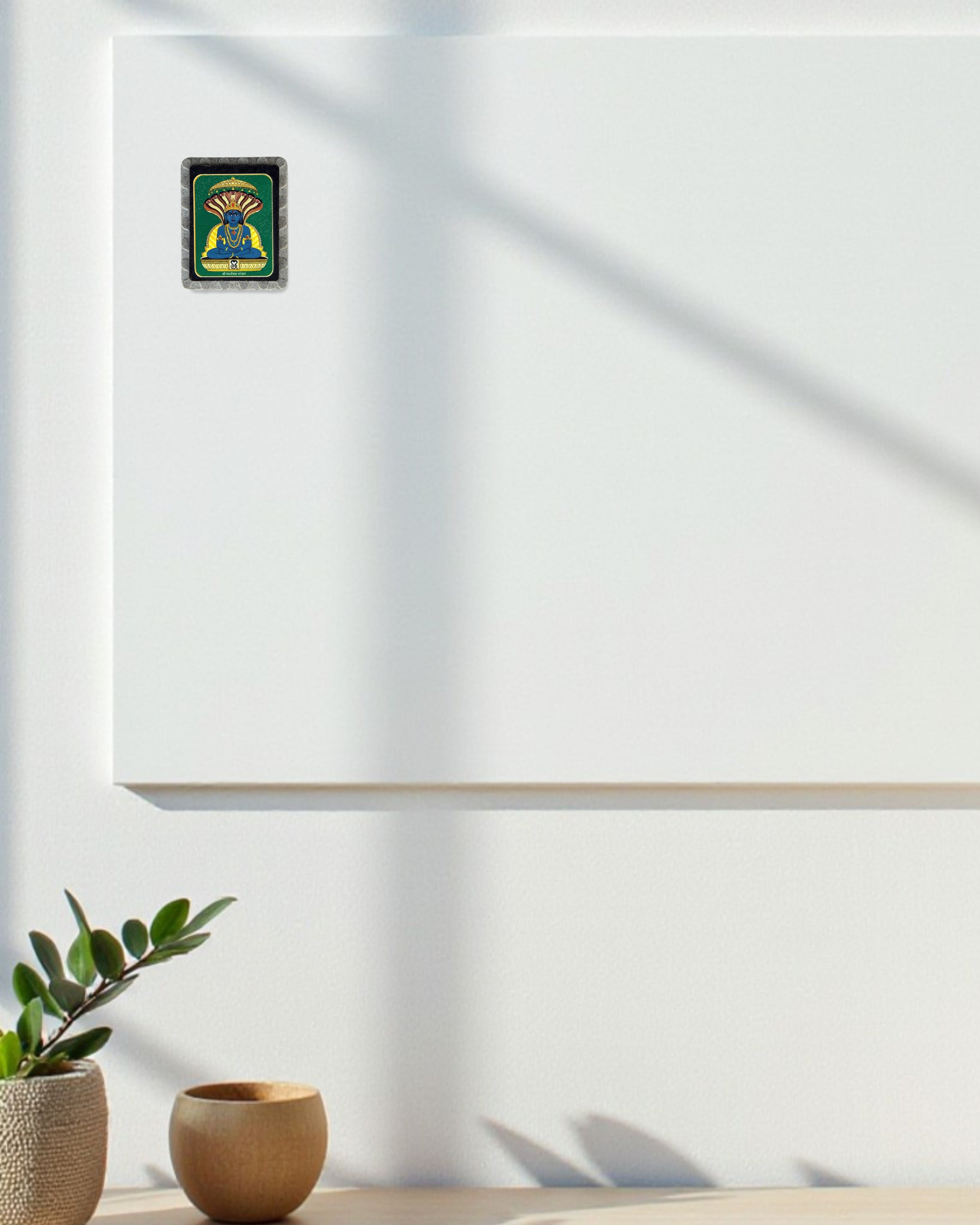 Eco-friendly AASTHA MAGNET - BHAGWAN PARSHWANATH (Rectangle)